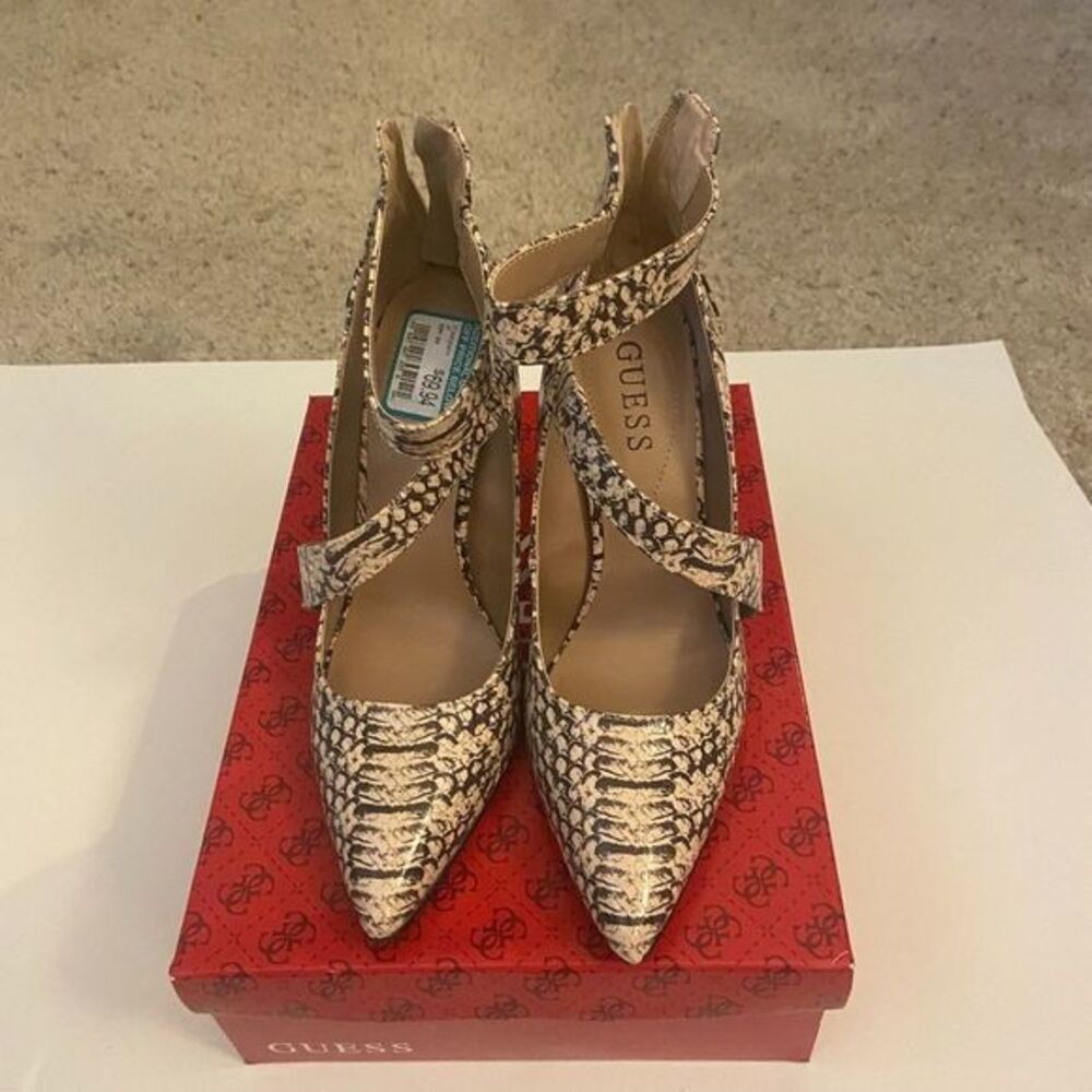 Guess‎ Snake Print Heels NWT